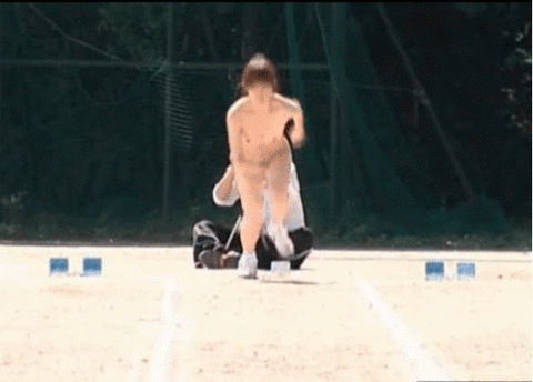 【GIF】本気でスポーツしてるけど裸の女の子ｗｗｗｗｗｗｗｗｗｗｗｗ（21枚）・7枚目