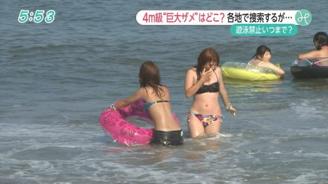 【画像】海水浴客のTバック生ケツを放送した日テレニュースの抜けるエロ画像80枚・56枚目