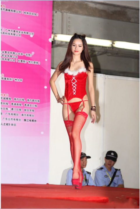 【エロ画像】中国の下着モデルのハミマン（チクビ）率は異常ｗｗｗｗｗｗｗｗｗｗｗ（26枚）・26枚目