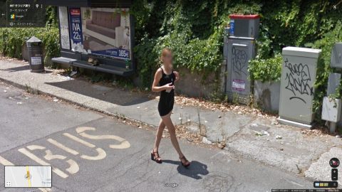 ”Google マップのストリートビュー”に偶然映ったド変態さんｗｗｗｗｗｗ(画像あり)・37枚目