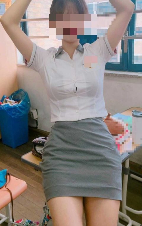 【エロ画像】韓国女子高生の制服…娼婦でエロいと話題にｗｗｗｗｗｗｗ（34枚）・14枚目