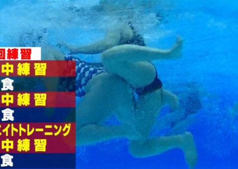 【TVエロ】水中で女性の水着を撮影したシーン。これ絶対に狙ってるよな？ｗｗｗｗｗｗｗ・6枚目
