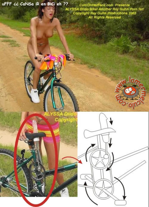 【エロ画像】”ディルド”付いてる自転車に乗った女…こぐ度に上下するのヤバイｗｗｗｗ・17枚目